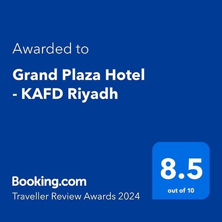 Grand Plaza Hotel - Kafd Riyadh Exteriör bild